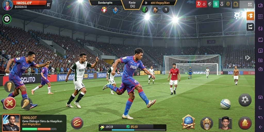 Tampilan menarik dari gameplay 180SLOT yang mengasyikkan.