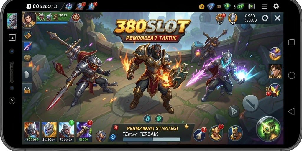 Screenshot gameplay 380SLOT yang menampilkan perencanaan strategi.