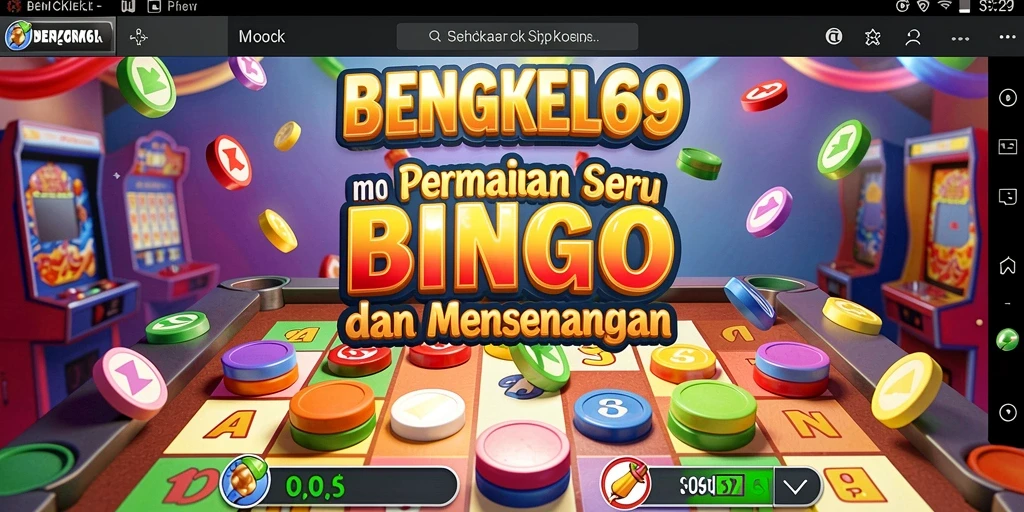 Tampilan gameplay seru BENGKEL69 yang menghibur dan menantang.