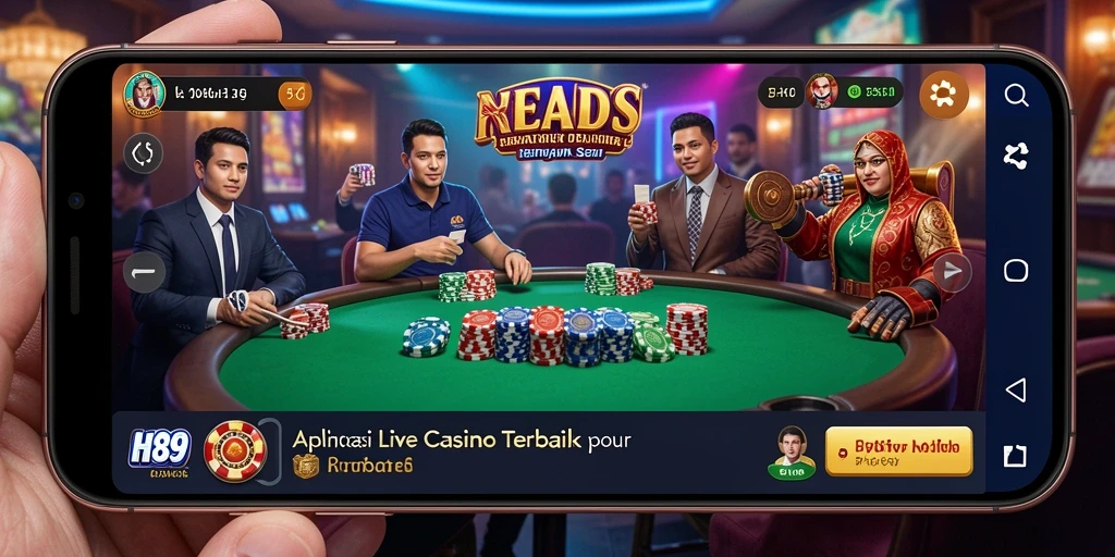 Tampilan gameplay H89 yang mendebarkan dan interaktif di Live Casino.