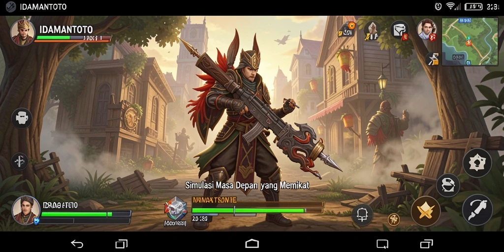 Tampilan game IDAMANTOTO dengan grafis memukau dan gameplay interaktif.