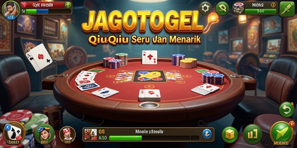 Tampilan gameplay QiuQiu yang menarik dan penuh strategi.