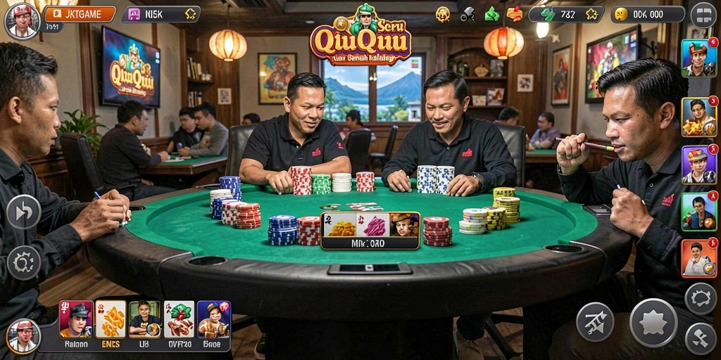 Tampilan gameplay seru dan interaktif dalam JKTGAME.