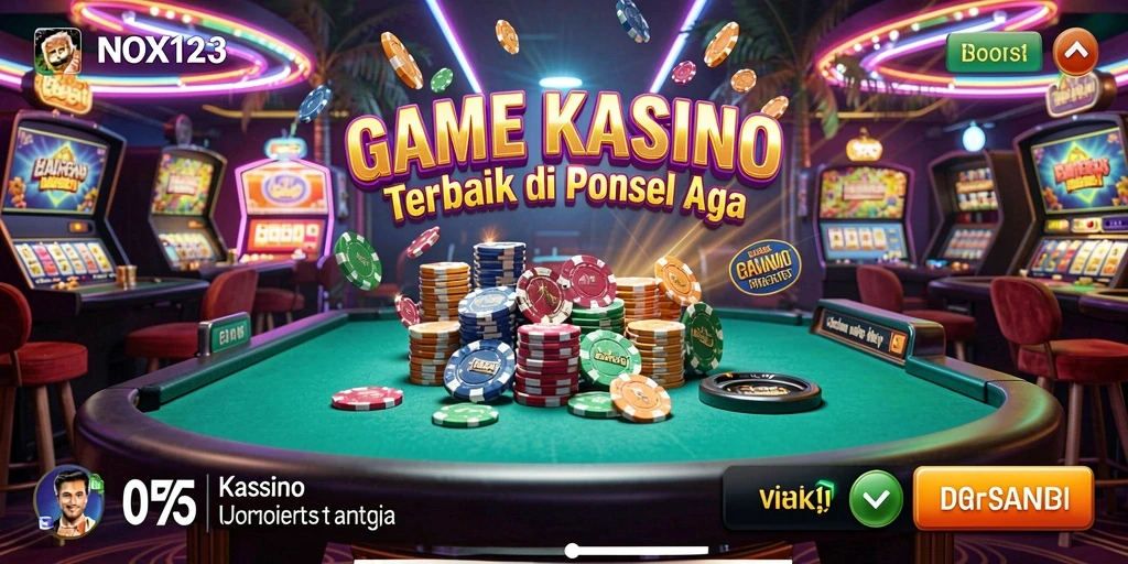 Tampilan menarik dari gameplay Kasino NOX123 dengan grafis yang menawan.