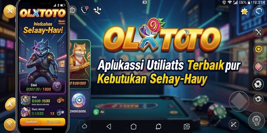Screenshot utama menunjukkan antarmuka OLXTOTO yang ramah pengguna dan fungsional.