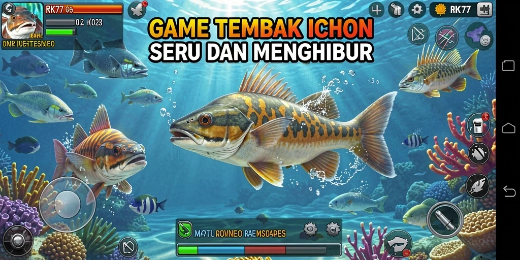 Tangkapan layar gameplay RK77 yang penuh aksi dan seru.