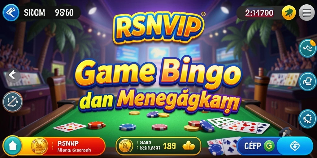 Tampilan gameplay seru dari permainan Bingo RSNVIP.