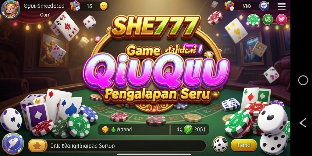 Screenshot gameplay QiuQiu yang menarik dan seru.