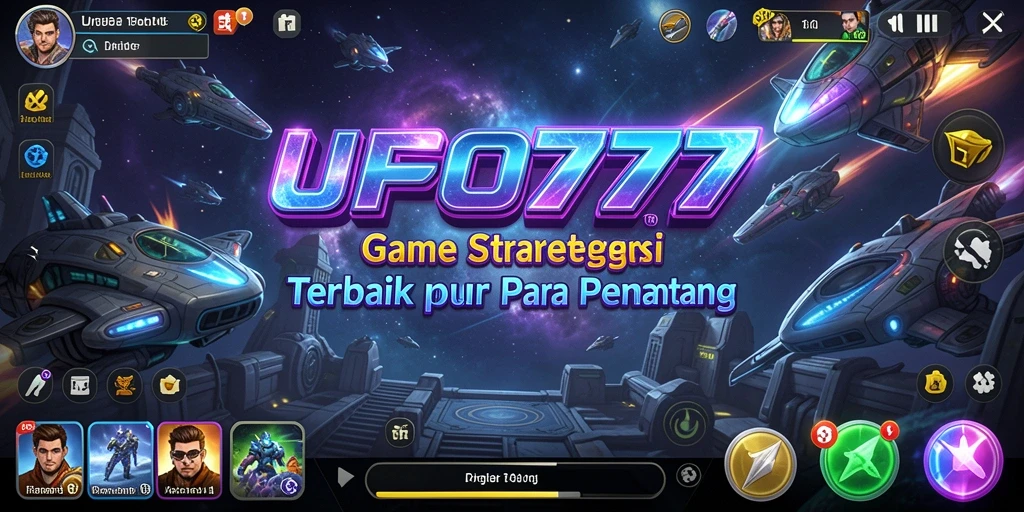 Tampilan gameplay UFO777 yang menegangkan dan strategis.
